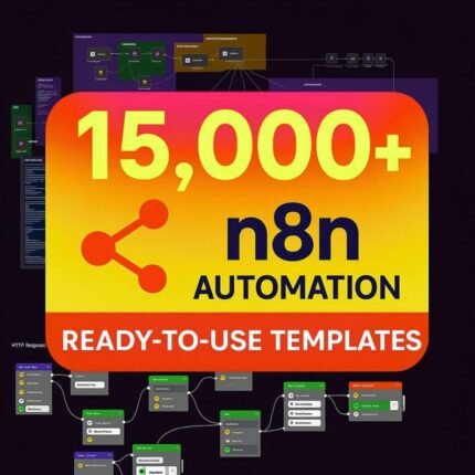 Premium N8N Automation Toolkit (Canva + Gemini 1 year included)